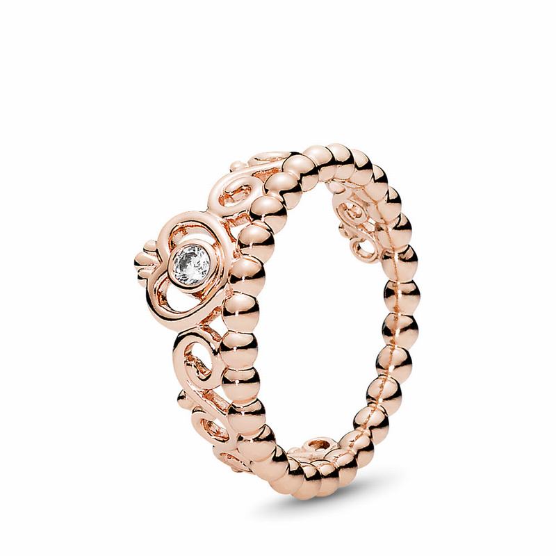 Pandora Rose™ Princess Stackable Ring Stack Ireland - Pandora Rose - 697321KGF